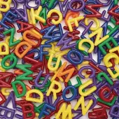 Big Letter Beads 300 Pieces by Colorations