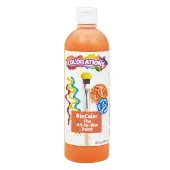 Paraben Free Bio Color Paint 16oz Color Orange by Colorations
