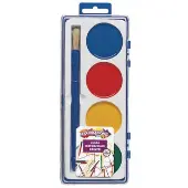 4 Jumbo Best Value Washable Watercolors by Colorations
