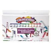 Washable Chubby Markers Set of 16 by Colorations