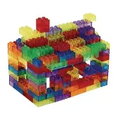 Translucent Standard Building Bricks 810 Pieces by Excellerations