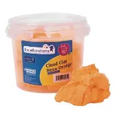 Cloud Clay Color Orange Neon by Excellerations