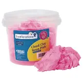 Cloud Clay Color Pink Neon by Excellerations