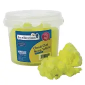 Cloud Clay Color Yellow Neon by Excellerations