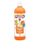 Fluorescent Bio Color Paint 16 oz Color Orange by Colorations