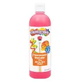Fluorescent Bio Color Paint 16 oz Color Pink by Colorations