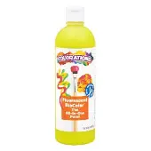 Fluorescent Bio Color Paint 16 oz Color Yellow by Colorations