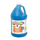 Paraben Free Fluorescent Bio Color Paint Gallon Color Blue by Colorations