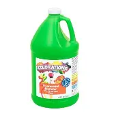 Paraben Free Fluorescent Bio Color Paint Gallon Color Green by Colorations