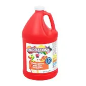 Paraben Free Fluorescent Bio Color Paint Gallon Color Red by Colorations