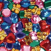 Giant Glittering Rhinestones 1 lb by Colorations