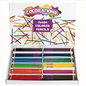 Jumbo Size Colored Pencils Value Pack Set of 120 by Colorations