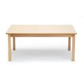 24 x 48 Maple Laminate Table 14 H by JB Poitras