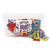 Self Adhesive Uppercase Foam Letter Shapes 150 Pieces by Colorations