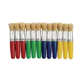 Stubby Chubby Brushes Set of 12 by Colorations