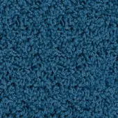 KI Dply Soft Denim Blue 4 x 6 Rectangle Solid Carpet 1 carpet Color Blue by Really Good Stuff LLC