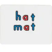 Magnetic Dry Erase Boards With Coded Plastic Letters 6 Student Pack by Really Good Stuff LLC