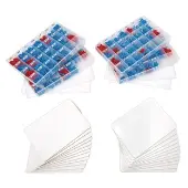 Magnetic Dry Erase Boards With Coded Plastic Letters 24 Student Class Pack by Really Good Stuff LLC