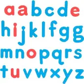 E Zread Soft Touch Foam Color Coded Magnetic Lowercase Letters 6 Pack by Really Good Stuff LLC