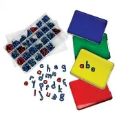 MA Gtivity Tins with Soft Touch Magnetic Letters Classroom Kit by Really Good Stuff LLC