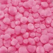 Pom Poms 100 Pieces Color Pink by Colorations