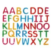 Uppercase ABC Liquid Letters Set of 38 by Excellerations