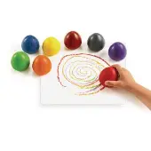 Chubby Crayon Eggs Set of 8 by Colorations