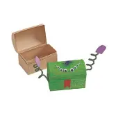 Decorate Your Own Papier M Ache Treasure Chests Set of 12 by Colorations