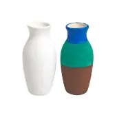 Decorative Ceramic Vases Set of 12 by Colorations