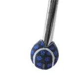 Quiet Chair Stay Put Foot Covers Set Of 144 Paw Print Blue by Really Good Stuff LLC