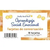 Spanish SEL Conversation Cards For Home Tarjetas de Conversacion para el Hogar 18 Cards by Really Good Stuff LLC