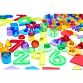 Light Table Math Bin 296 Pieces by Excellerations