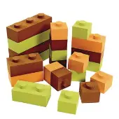 Jumbo Interlocking Blocks 22 pcs by Excellerations