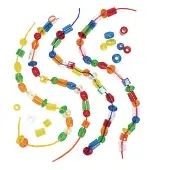 Translucent Lacing Beads 94 pcs by Excellerations