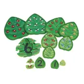 Wooden Counting Critters Puzzles Set of 10 by Excellerations