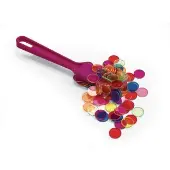 Metal Edged Chips for Magnets 100 Pieces by Excellerations