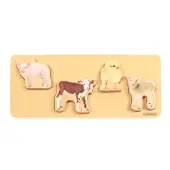 Toddler Photo Puzzles Farm Animals by Excellerations