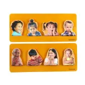 Emotion Puzzles for Toddlers Set of 2 by Excellerations