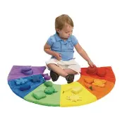 Color Sorting Mat 20 Pieces by Excellerations