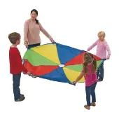 Brawny Tough Rainbow Parachute 6 Dia by Excellerations