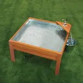 Outdoor Panning Table with Pump by Excellerations