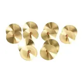 Brass Cymbals Set of 6 by Excellerations