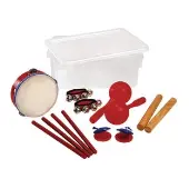 8 Piece Super Player Rhythm Set with Storage by Excellerations