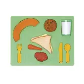 3D Chunky Food Puzzle Lunch by Excellerations