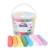 Dust Lite Washable Sidewalk Chalk 20 Pieces by Colorations