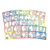ABC Modeling Mats Set of 26 by Colorations
