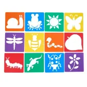 Garden Stencils Set of 12 Designs by Colorations