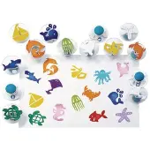 Easy Grip Stampers Sea Life Set of 14 by Colorations