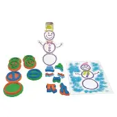 Stamp A Snowman 15 Piece Set by Colorations