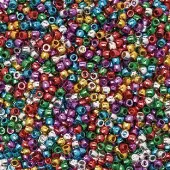 Metallic Pony Beads 1 lb by Colorations